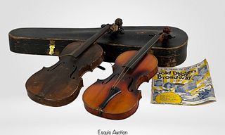 Two Antique Violins