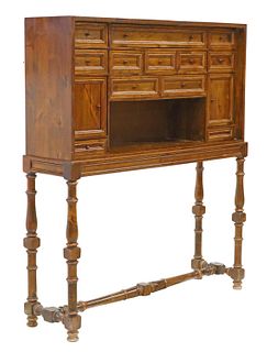 SPANISH BAROQUE STYLE VARGUENO ON STAND