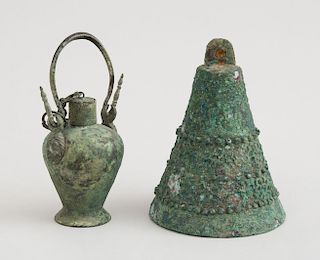 TWO ANCIENT BRONZES