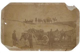 Wounded Knee Massacre Gathering the Dead Photo