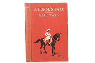 1907 1st Edition Mark Twain "A Horse's Tale"
