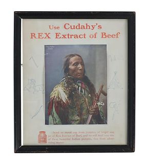 Cudahy's Rex Extract Beef Heyn Photo Advertisement
