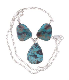 Navajo Jennifer Begay Sunnyside Turquoise Necklace