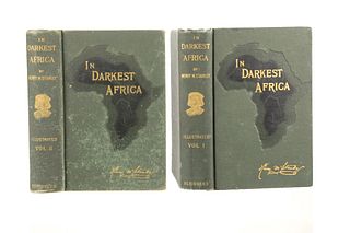 "In Darkest Africa" by H.M. Stanley 1st Ed.