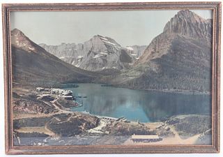 T.J. Hileman (1882-1945) Lake McDonald Lodge Photo