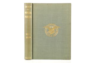 Society of Montana Pioneers Vol. 1, 1899 1st Ed.
