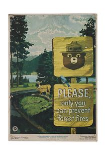 US Department of Agriculture Forest Service Sign