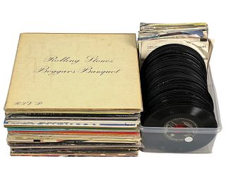 Vintage Vinyl Records- Elvis, Stones, ZZ Top