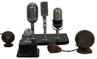 Lot of Vintage Mics Microphones- Cardyne I