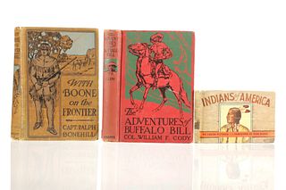Daniel Boone, Buffalo Bill & Indians Books (3)