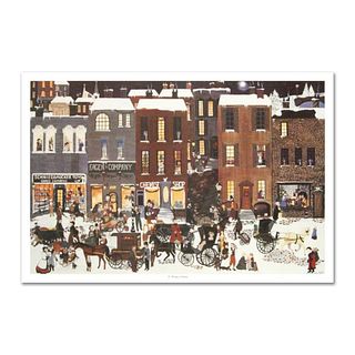 Deneille Spohn Moes, "In Memory of Dickens" Limited Edition Lithograph, Numbered and Hand Signed with Letter of Authenticity.