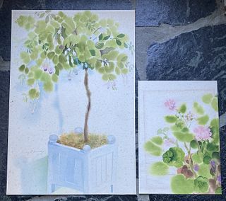 2 Dorothy Kennedy water colors