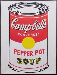 Andy Warhol, After: Campbell's Soup Can