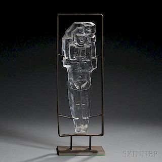 Erik Höglund for Boda Glass Sculpture