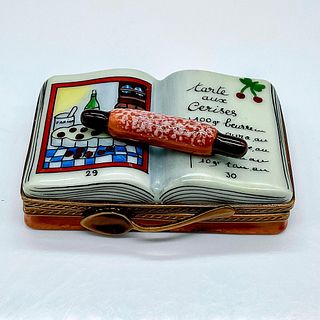 La Gloriette Limoges Porcelain Cookbook Box