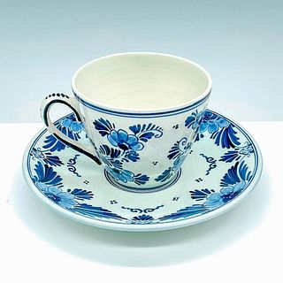 Delfts Holland Pottery Cup and Saucer