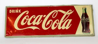 Vintage MCA Coca-Cola advertising sign