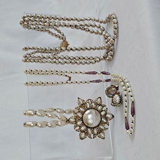 Collection of Miriam Haskell Vintage Jewelry