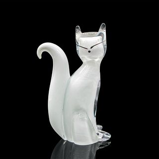 Murano Glass Figurine, Small Cat