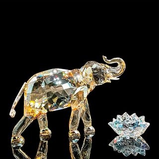 Swarovski Crystal SCS Annual Figurine, Cinta Elephant + Plaque