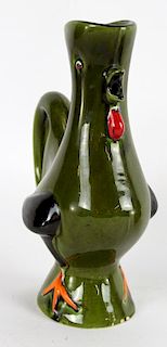 Cocozico Poet Lavel rooster pitcher