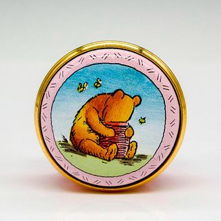 Halcyon Days Disney Enamels Trinket Box, Winnie the Pooh