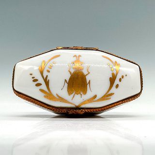 Limoges Hand Painted Porcelain Charm Box