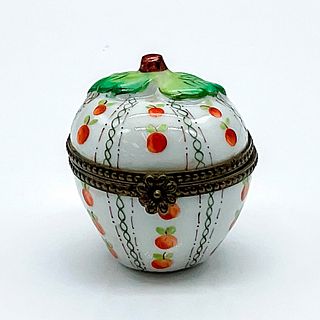 Rochard Limoges Porcelain Apple Box