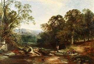 Attributed to Henry Jutsum View in Deepdale Oil