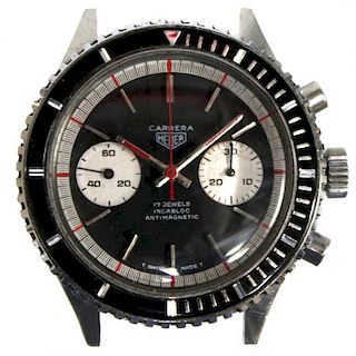 Vintage Heuer Carrera Diver's Chronograph Watch