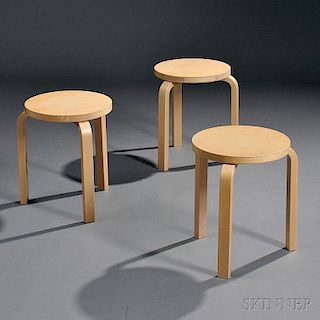 Three Alvar Aalto Nesting Tables