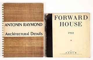 2 books including Antonin Raymond Architectural Details