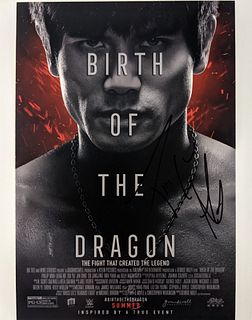 Birth of the Dragon signed photo