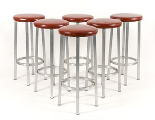 6 Andy Warhol Stools designed by Francis J. Nowalk