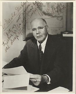 Portrait of Hans V. Kaltenborn-Photograph