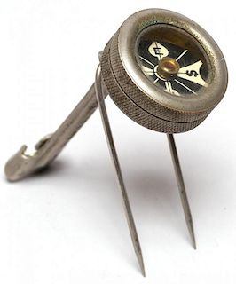 Marble Arms Vintage Pin-Back Compass
