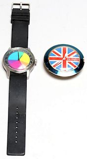2 Watches- Colorevolution & Vintage "Old England"