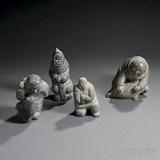 Four Inuit Sculptures