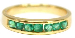 18K Gold & Emerald Ring