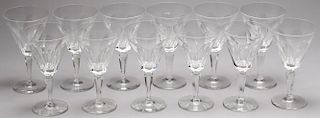 12 Waterford "Sheila" Crystal Water Goblets
