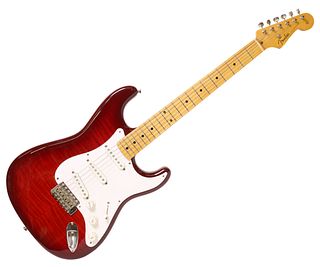 FENDER "FOTOFLAME" 1990's STRATOCASTER FLAME MAPLE