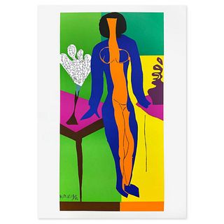 Henri Matisse 1869-1954 (After), "Zulma" Limited Edition Lithograph with Certificate of Authenticity.