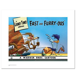 Fast and Furry-ous Numbered Limited Edition Giclee from Warner Bros. with Certificate of Authenticity.