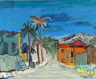 Jack Godderis (Belgium, 1916-1971) - Oil on Canvas