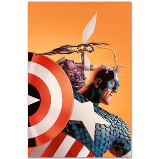 Marvel Comics "Avengers #77" Numbered Limited Edition Giclee on Canvas by John Cassaday with COA.