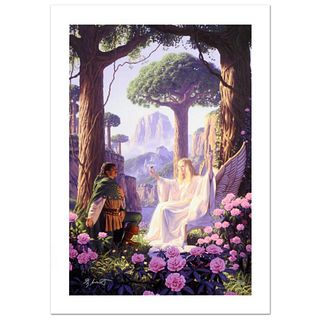 The Gift Of Galadriel Limited Edition Giclee on Canvas by Greg Hildebrandt. Numbered and Hand Signed by The Artist. Includes Certificate of Authentici