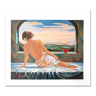 Alexander Borewko, "Sweet Morning" Hand Signed Limited Edition Serigraph with Letter of Authenticity.