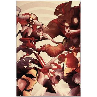 Marvel Comics "Secret Invasion: Front Line #5" Numbered Limited Edition Giclee on Canvas by Juan Doe with COA.