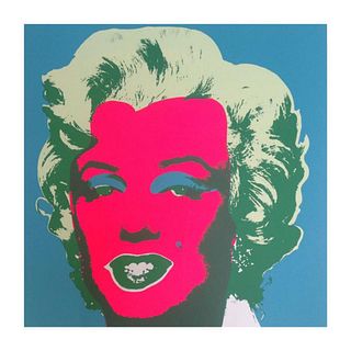 Andy Warhol "Marilyn 11.30" Silk Screen Print from Sunday B Morning.