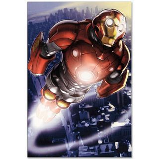 Marvel Comics "Ultimate Iron Man II #3" Numbered Limited Edition Giclee on Canvas by Pasqual Ferry with COA.